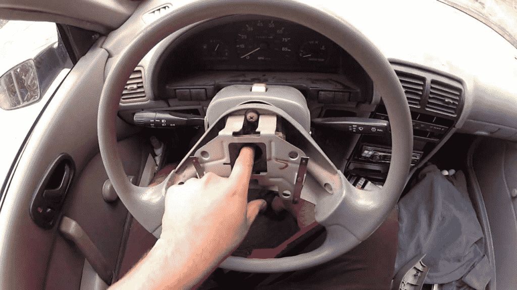 Different aspects of the steering wheel: