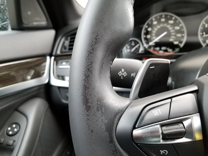 Should You Clean A Damaged Leather Steering Wheel?